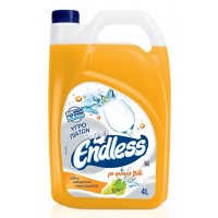 Endless Υγρό Πιάτων Ultra με Φυσικό Ξύδι 4lt